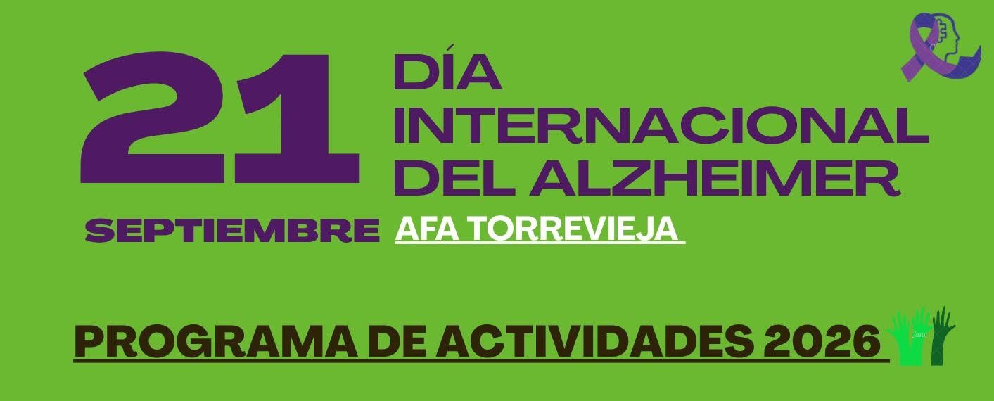 Read more about the article AFA Torrevieja Marks World Alzheimer’s Day with a Full Month of Events