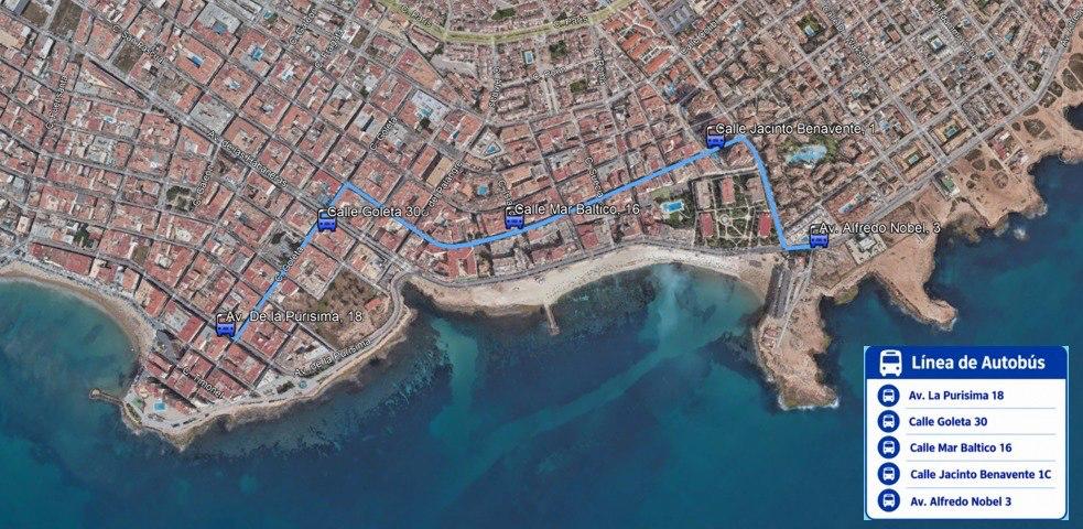 Lees meer over het artikel Torrevieja begint met herinrichting van de boulevard langs Playa de Los Locos