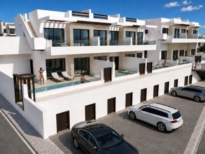 New-build 3-bedroom bungalow with private pool in San Miguel de Salinas, Costa Blanca