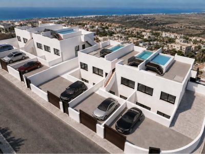 New-build 3-bedroom bungalow with private pool in San Miguel de Salinas, Costa Blanca