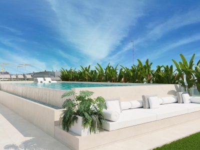 New-build penthouse terrace in Guardamar del Segura with views, 100 metres from the beach