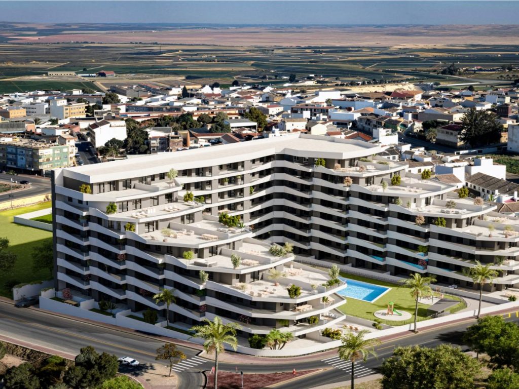 New-build penthouse terrace with panoramic countryside views in San Miguel de Salinas, Costa Blanca