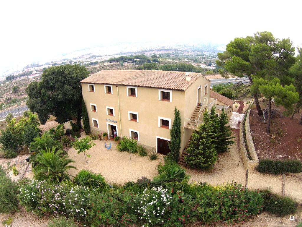 Traditional 19th-century Spanish farmhouse in Ibi, Costa Blanca, with 55,000m² estate and private pool